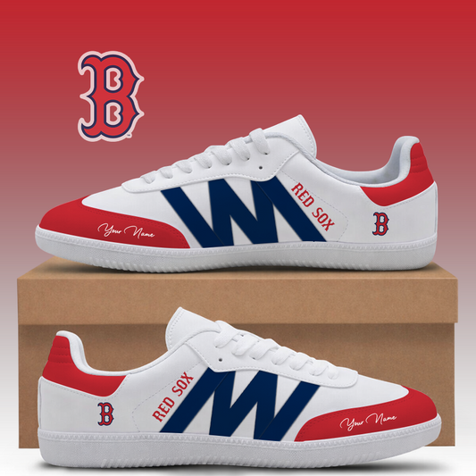 [HOMERUN DEAL] NEW CUSTOMIZED MLB03 BRS BOSTON RED SOX CLASSIC SNEAKERS