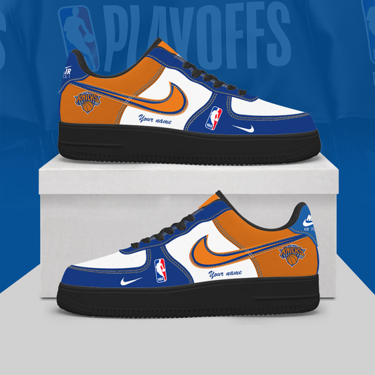 [SLAM DUNK DEAL] NEW CUSTOMIZED NBA04 NYK NEW YORK KNICKS AF1 SHOES