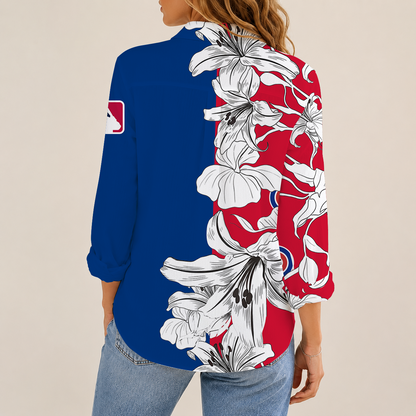 [HOMERUN DEAL] NEW CUSTOMIZED MLB04 CCS CHICAGO CUBS WOMEN CASUAL SHIRT