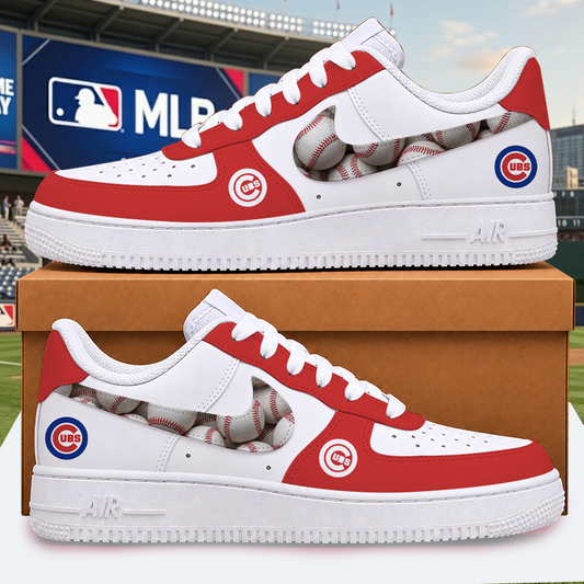 [HOMERUN DEAL] NEW CUSTOMIZED MLB04 CCS CHICAGO CUBS AF1 SHOES