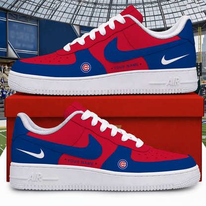 [HOMERUN DEAL] NEW CUSTOMIZED MLB04 CCS CHICAGO CUBS AF1 SHOES