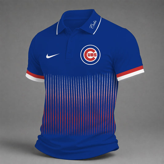 [HOMERUN DEAL] NEW CUSTOMIZED MLB04 CCS CHICAGO CUBS POLO SHIRT
