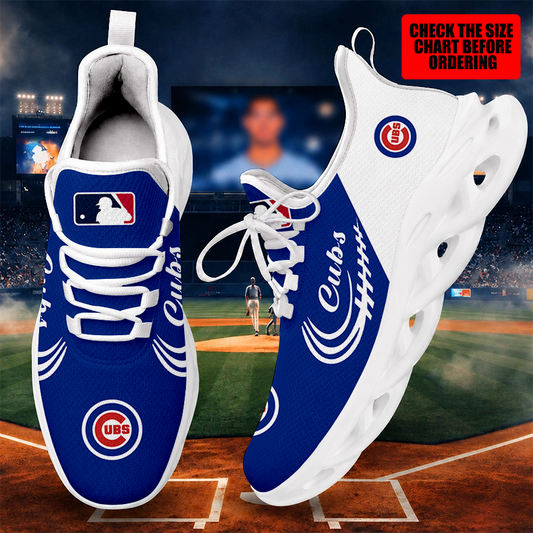 [HOMERUN DEAL] NEW CUSTOMIZED MLB04 CCS CHICAGO CUBS MAX SOUL SHOES