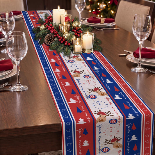 [HOMERUN DEAL] NEW CUSTOMIZED MLB04 CCS CHICAGO CUBS TABLE RUNNER