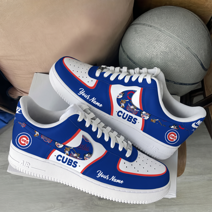 [HOMERUN DEAL] NEW CUSTOMIZED MLB04 CCS CHICAGO CUBS AF1 SHOES