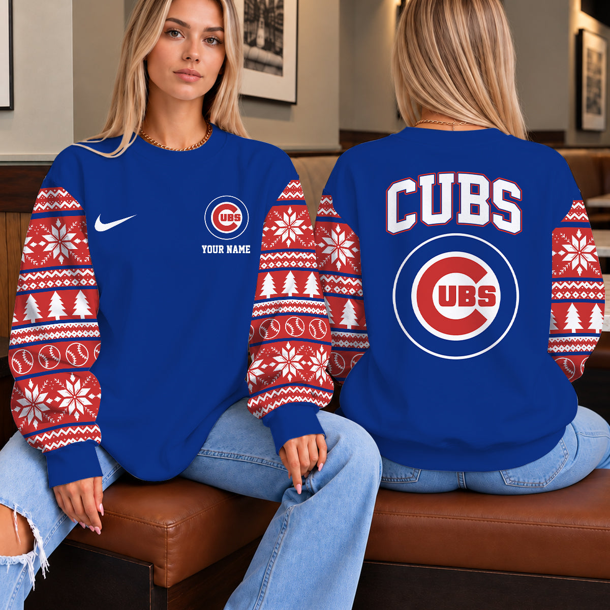 [HOMERUN DEAL] NEW CUSTOMIZED MLB04 CCS THE CUBS UNISEX SWEATSHIRT
