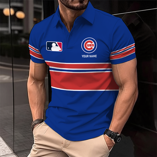 [HOMERUN DEAL] NEW CUSTOMIZED MLB04 CCS CHICAGO CUBS POLO SHIRT