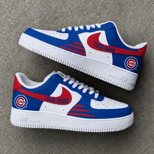 [HOMERUN DEAL] NEW CUSTOMIZED MLB04 CCS CHICAGO CUBS AF1 SHOES