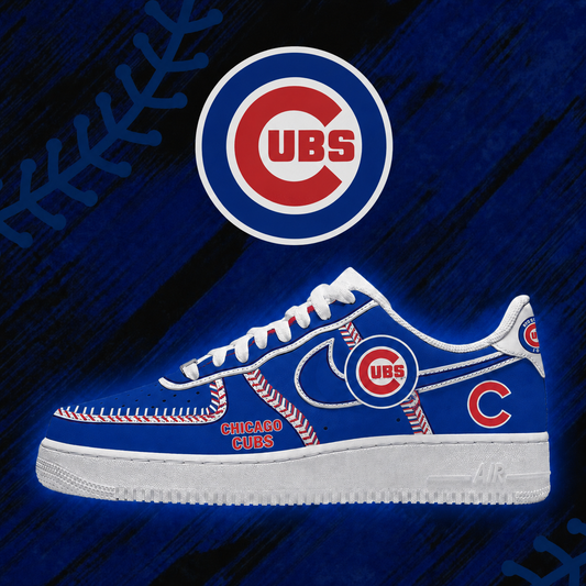[HOMERUN DEAL] NEW CUSTOMIZED MLB04 CCS CHICAGO CUBS AF1 SHOES