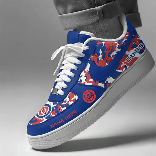 [HOMERUN DEAL] NEW CUSTOMIZED MLB04 CCS CHICAGO CUBS AF1 SHOES