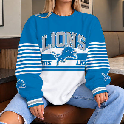 [TOUCHDOWN DEAL] NEW CUSTOMIZED NFL04 DTL THE LIONS UNISEX SWEATSHIRT