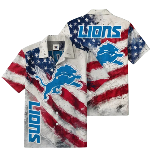 [TOUCHDOWN DEAL] NEW CUSTOMIZED NFL04 DTL DETROIT LIONS UNISEX HAWAIIAN SHIRT