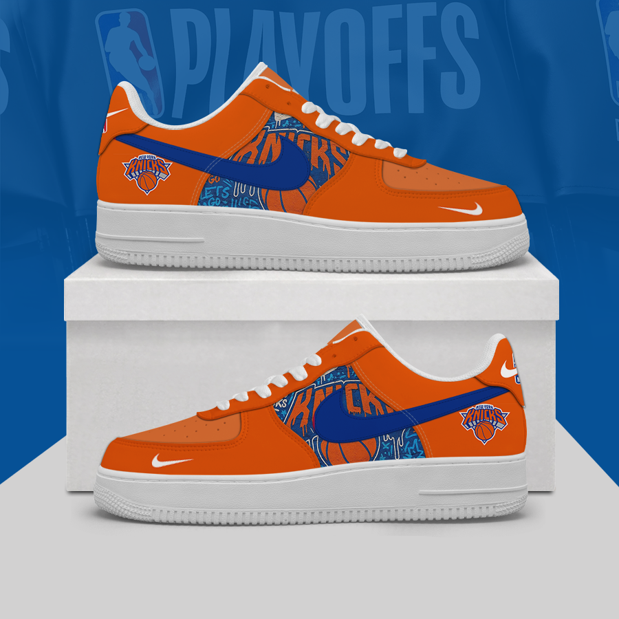 [SLAM DUNK DEAL] NEW CUSTOMIZED NBA04 NYK NEW YORK KNICKS AF1 SHOES