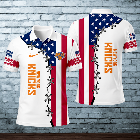 [HOT DEAL] NEW CUSTOMIZED NBA04 NYK NEW YORK KNICKS POLO SHIRT