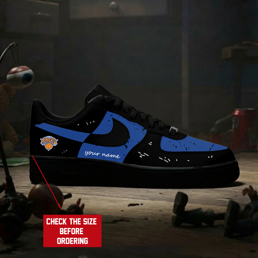 [SLAM DUNK DEAL] NEW CUSTOMIZED NBA04 NYK NEW YORK KNICKS AF1 SHOES