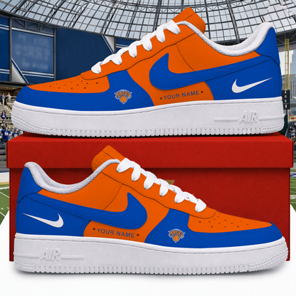 [SLAM DUNK DEAL] NEW CUSTOMIZED NBA04 NYK NEW YORK KNICKS AF1 SHOES