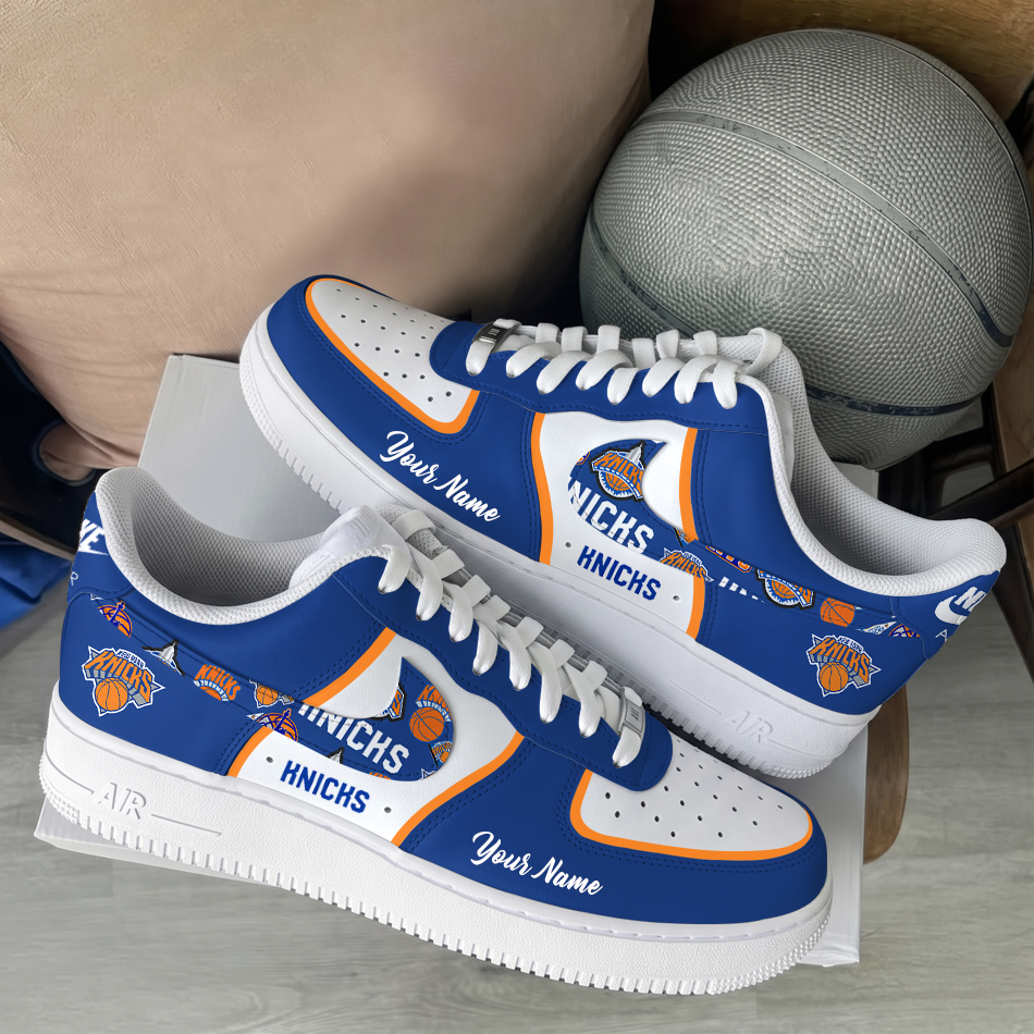 [SLAM DUNK DEAL] NEW CUSTOMIZED NBA04 NYK NEW YORK KNICKS AF1 SHOES