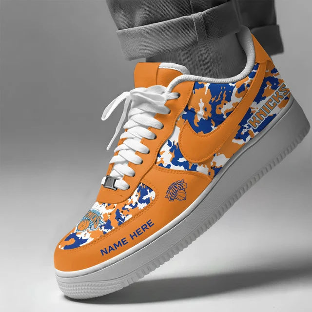 [SLAM DUNK DEAL] NEW CUSTOMIZED NBA04 NYK NEW YORK KNICKS AF1 SHOES
