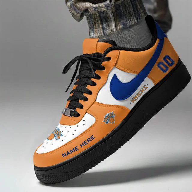 [SLAM DUNK DEAL] NEW CUSTOMIZED NBA04 NYK NEW YORK KNICKS AF1 SHOES