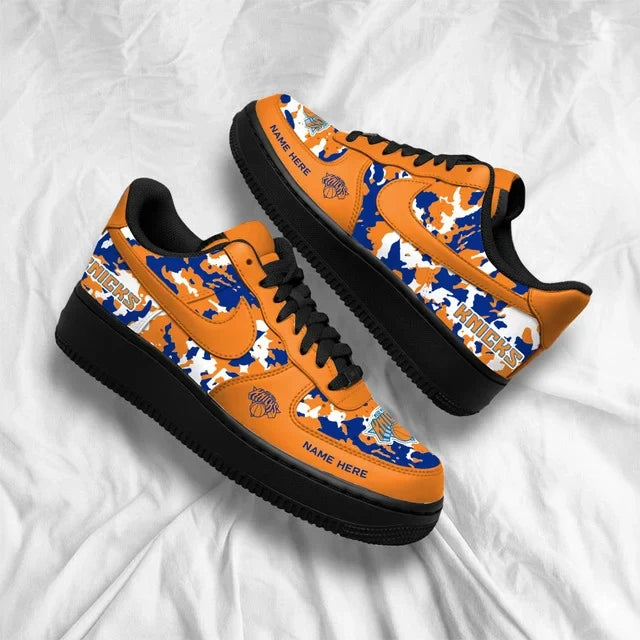[SLAM DUNK DEAL] NEW CUSTOMIZED NBA04 NYK NEW YORK KNICKS AF1 SHOES