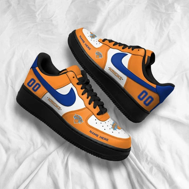 [SLAM DUNK DEAL] NEW CUSTOMIZED NBA04 NYK NEW YORK KNICKS AF1 SHOES
