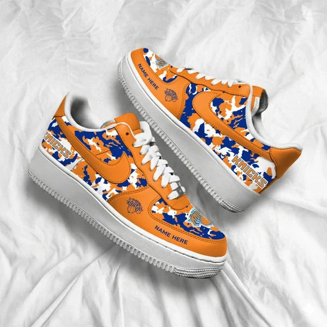 [SLAM DUNK DEAL] NEW CUSTOMIZED NBA04 NYK NEW YORK KNICKS AF1 SHOES