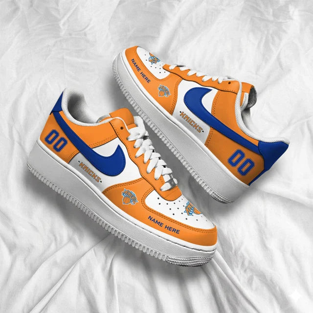 [SLAM DUNK DEAL] NEW CUSTOMIZED NBA04 NYK NEW YORK KNICKS AF1 SHOES