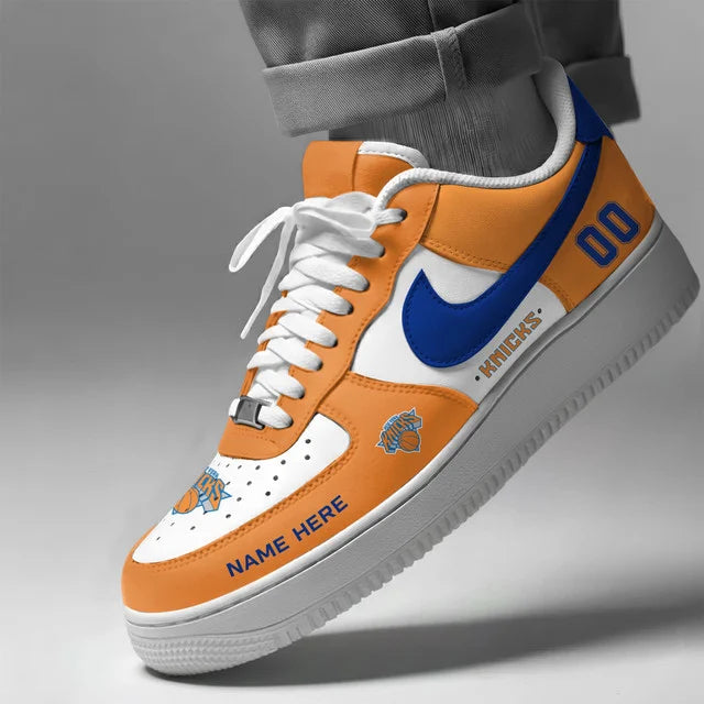 [SLAM DUNK DEAL] NEW CUSTOMIZED NBA04 NYK NEW YORK KNICKS AF1 SHOES