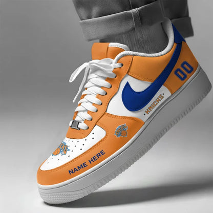 [SLAM DUNK DEAL] NEW CUSTOMIZED NBA04 NYK NEW YORK KNICKS AF1 SHOES