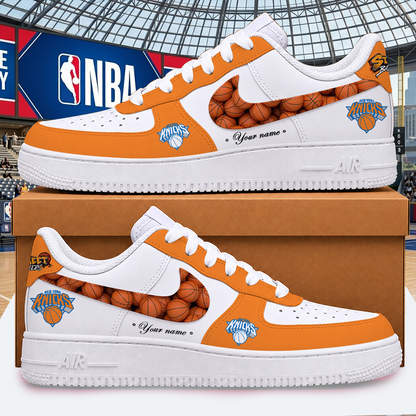 [SLAM DUNK DEAL] NEW CUSTOMIZED NBA04 NYK NEW YORK KNICKS AF1 SHOES