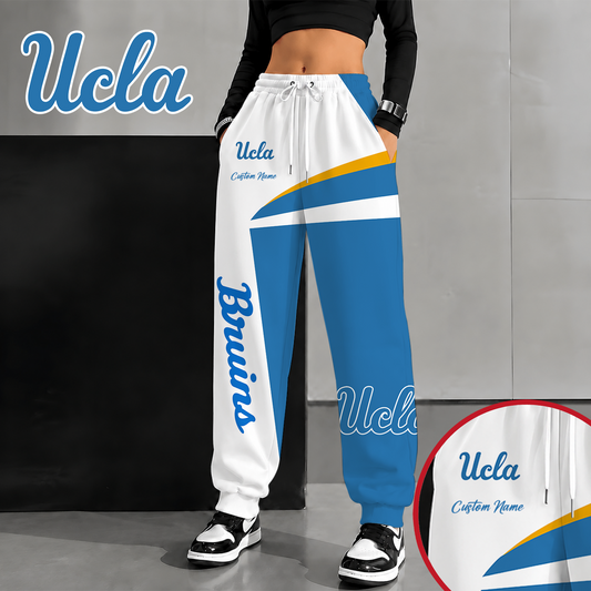 [SLAM DUNK DEAL] NEW CUSTOMIZED NCAA MAM04 UCB UCLA BRUINS SWEATPANTS