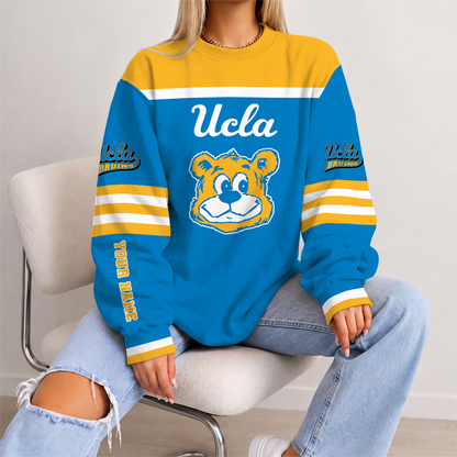 [SLAM DUNK DEAL] NEW CUSTOMIZED NCAA MAM04 UCB UCLA BRUINS STRAPPY UNISEX SWEATSHIRT