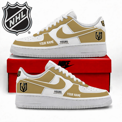 [PUCK DROP DEAL]NEW CUSTOMIZED NHL04 VGK VEGAS GOLDEN KNIGHTS AF1 SHOES