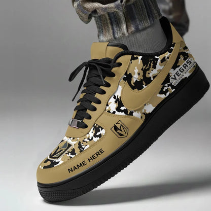 [PUCK DROP DEAL] NEW CUSTOMIZED NHL04 VGK VEGAS GOLDEN KNIGHTS AF1 SHOES