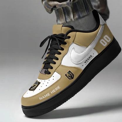 [PUCK DROP DEAL] NEW CUSTOMIZED NHL04 VGK VEGAS GOLDEN KNIGHTS AF1 SHOES