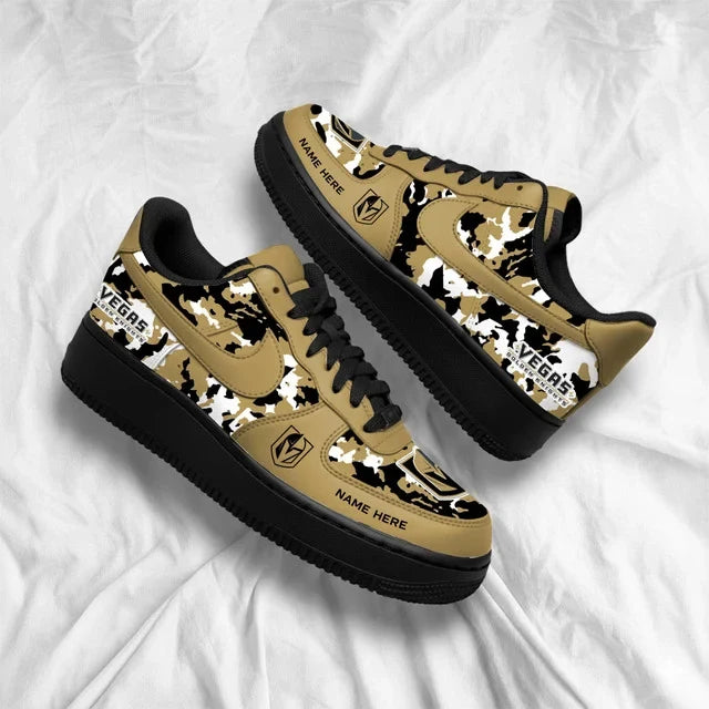 [PUCK DROP DEAL] NEW CUSTOMIZED NHL04 VGK VEGAS GOLDEN KNIGHTS AF1 SHOES
