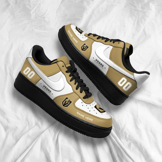 [PUCK DROP DEAL] NEW CUSTOMIZED NHL04 VGK VEGAS GOLDEN KNIGHTS AF1 SHOES