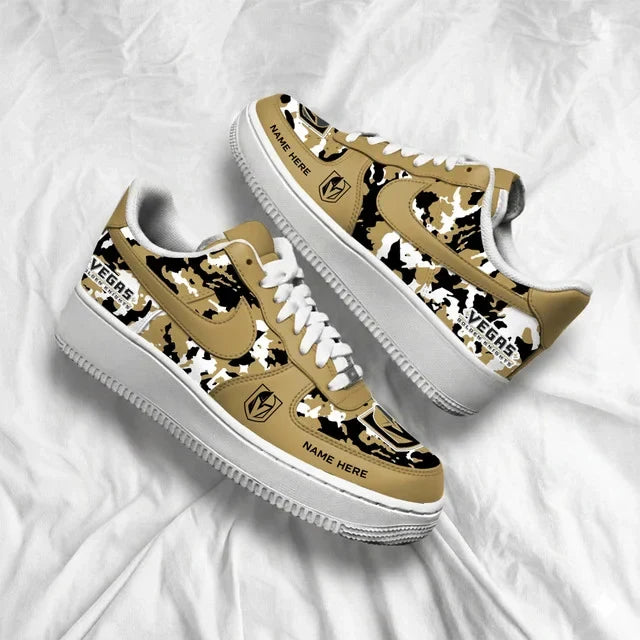 [PUCK DROP DEAL] NEW CUSTOMIZED NHL04 VGK VEGAS GOLDEN KNIGHTS AF1 SHOES