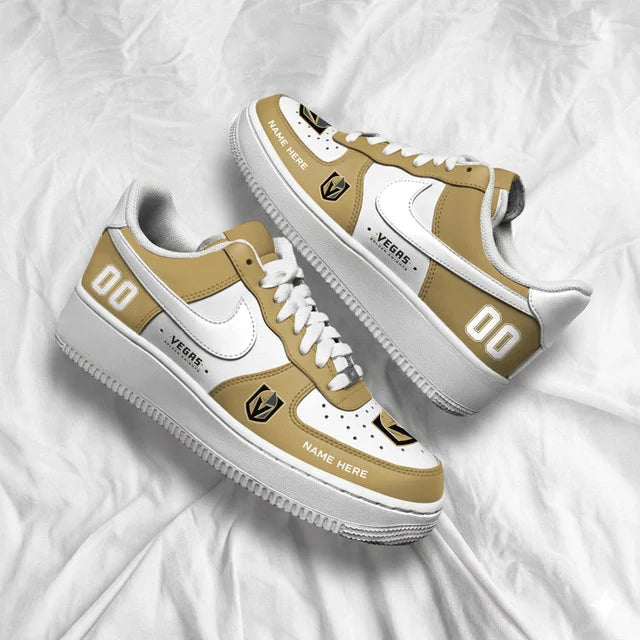 [PUCK DROP DEAL] NEW CUSTOMIZED NHL04 VGK VEGAS GOLDEN KNIGHTS AF1 SHOES