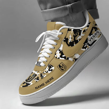 [PUCK DROP DEAL] NEW CUSTOMIZED NHL04 VGK VEGAS GOLDEN KNIGHTS AF1 SHOES