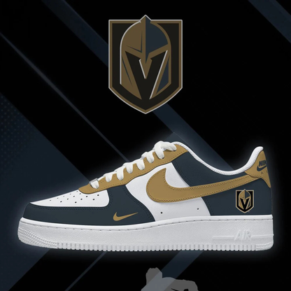 [PUCK DROP DEAL] NEW CUSTOMIZED NHL04 VGK VEGAS GOLDEN KNIGHTS AF1 SHOES