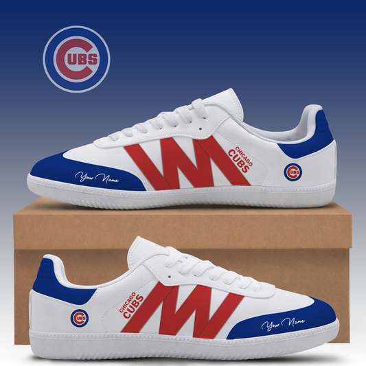 [HOMERUN DEAL] NEW CUSTOMIZED MLB04 CCS CHICAGO CUBS CLASSIC SNEAKERS