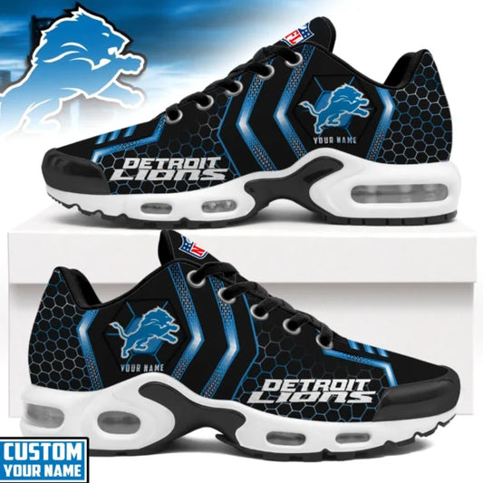 [TOUCHDOWN DEAL] NEW CUSTOMIZED NFL04 DTL DETROIT LIONS AIR MAX PLUS SNEAKERS
