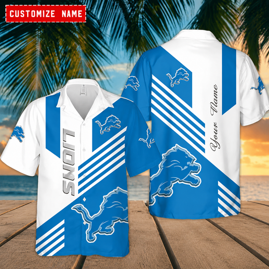 [TOUCHDOWN DEAL] NEW CUSTOMIZED NFL04 DTL DETROIT LIONS UNISEX HAWAIIAN SHIRT