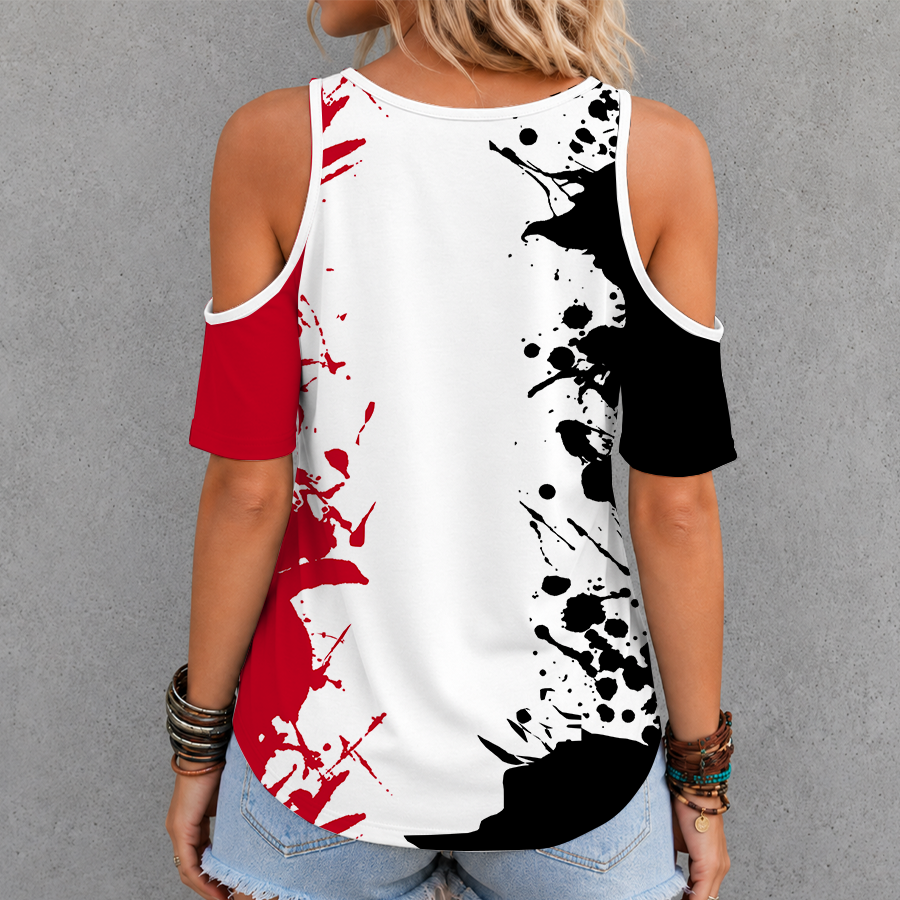 [HOMERUN DEAL] NEW CUSTOMIZED MLB05 CRS CINCINNATI REDS CRISS CROSS V-NECK TOP