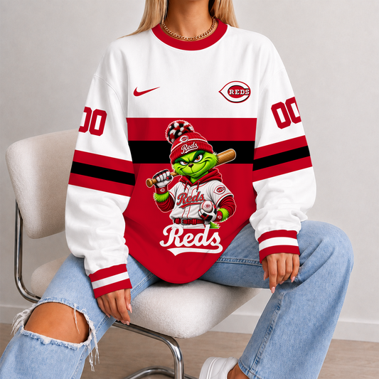 [HOMERUN DEAL] NEW CUSTOMIZED MLB05 CRS CINCINNATI REDS UNISEX SWEATSHIRT