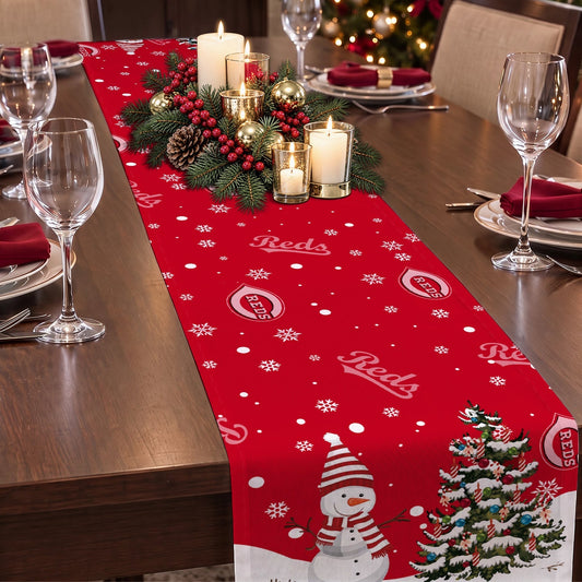[HOMERUN DEAL] NEW CUSTOMIZED MLB05 CRS CINCINNATI REDS TABLE RUNNER