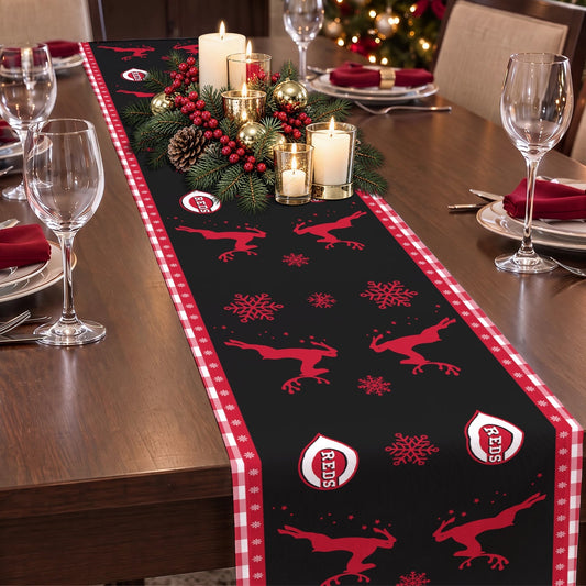 [HOMERUN DEAL] NEW CUSTOMIZED MLB05 CRS CINCINNATI REDS TABLE RUNNER