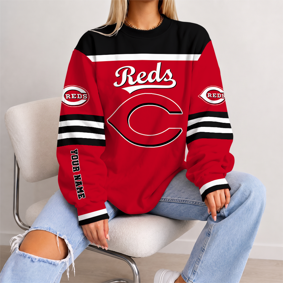 [HOMERUN DEAL] NEW CUSTOMIZED MLB05 CRS CINCINNATI REDS UNISEX SWEATSHIRT