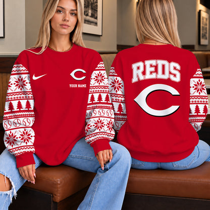 [HOMERUN DEAL] NEW CUSTOMIZED MLB05 CRS THE REDS UNISEX SWEATSHIRT